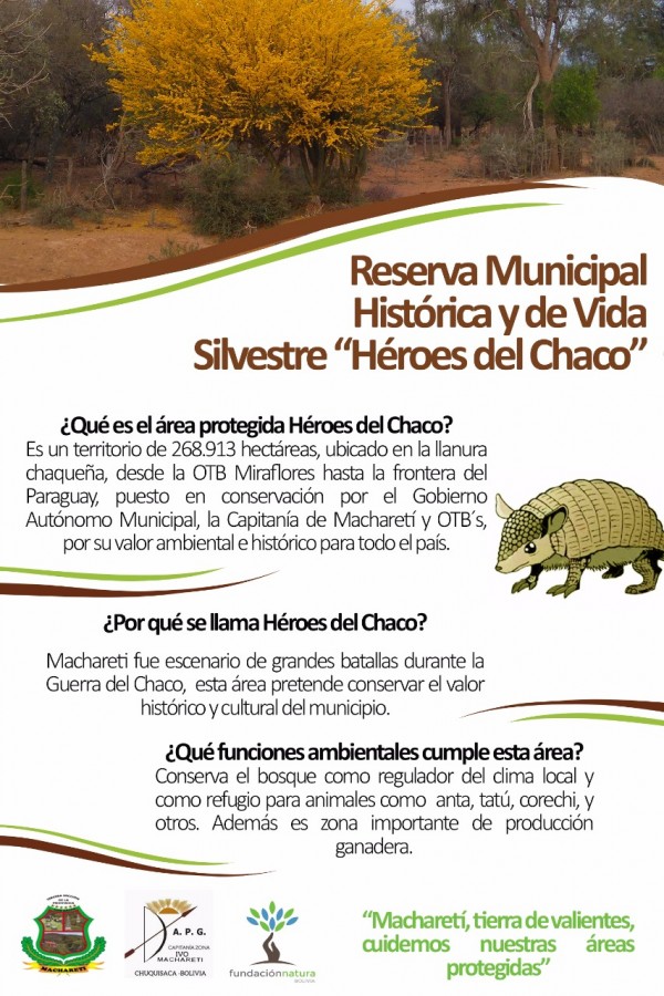 Reserva Municipal Hist&oacute;rica  y de Vida Silvestre &acute;&acute;H&eacute;roes del Chaco&acute;&acute;
