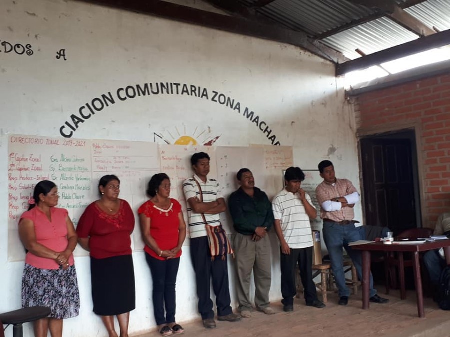 Nuevo directorio de la Capitan&iacute;a de Macharet&iacute; fue posesionado 